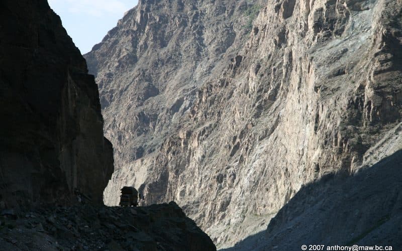 Maintenance of the Karakoram Highway